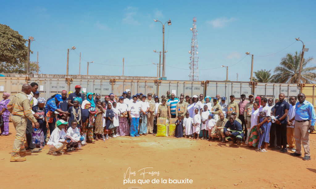 À l’approche de la Tabaski, la CBG remet des dons à 10 orphelinats de la région de Boké